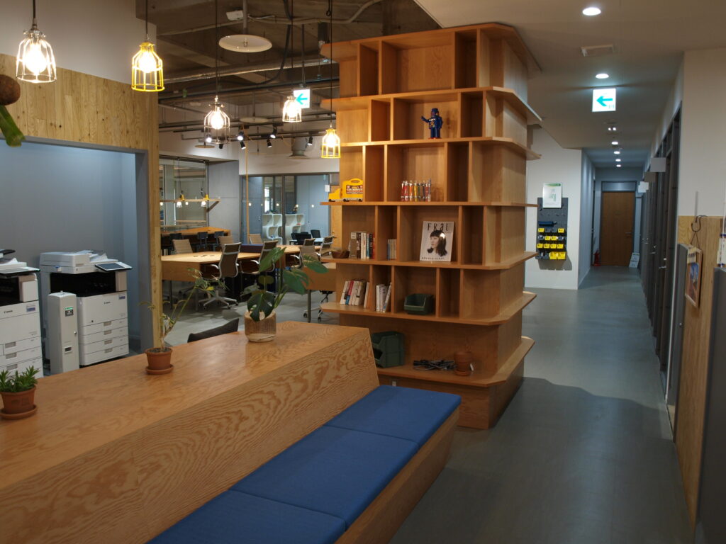 八ヶ岳ワークラボ室内